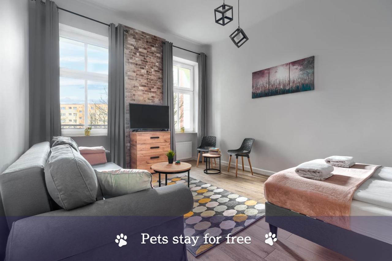 Margi Eos Apartament Large & Balcony Apartment Szczecin Luaran gambar